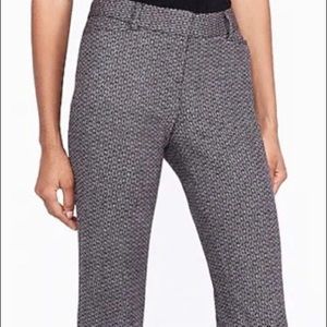 Low-Rise Tweed Columnist Ankle Pant Express